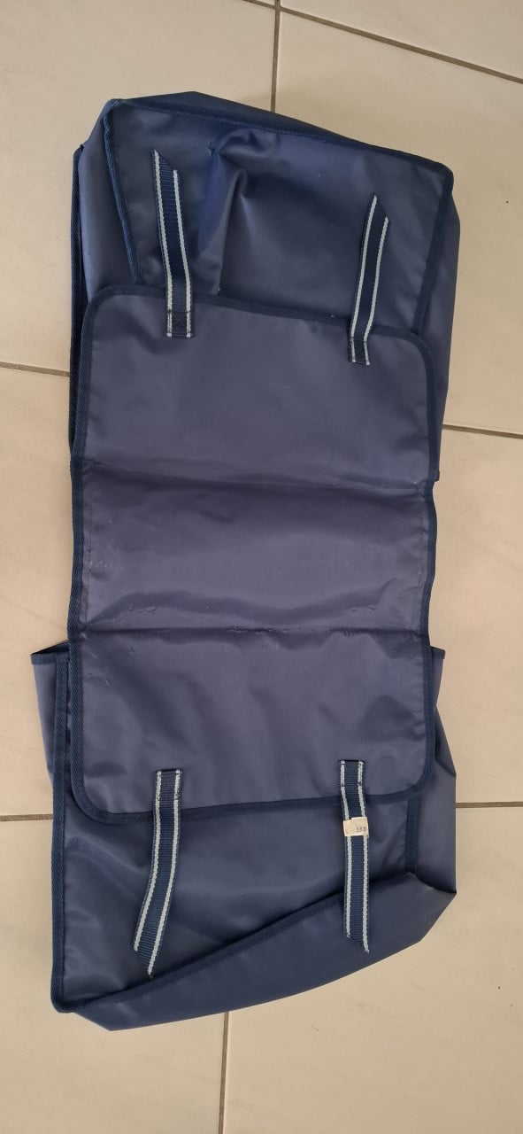 Fietstassen, 1x blauw,  1x zwart
