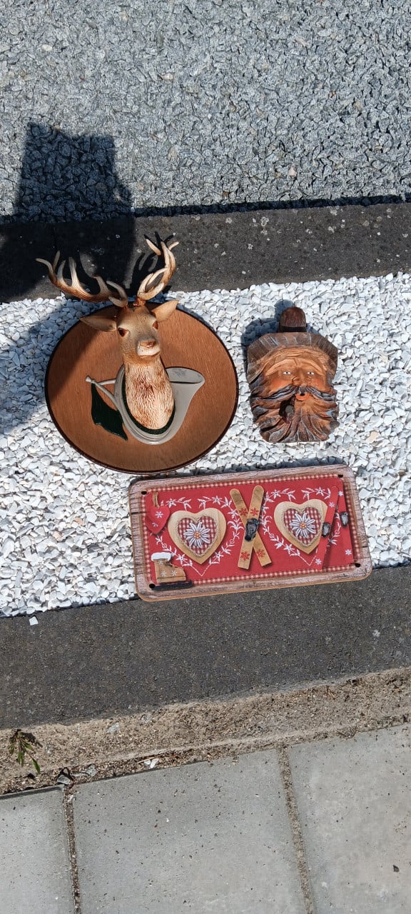 Hertenkop + accessoires uit oostenrijk