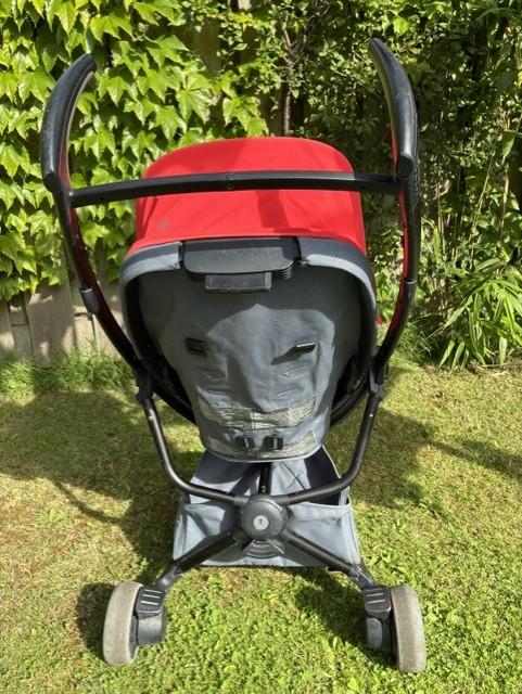 Quinny Zapp Flex buggy met ligstand grijs/rood
