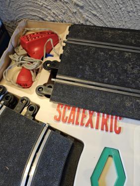 Vintage Scalextric Racebaan Set - Meccano Triang mooie staat