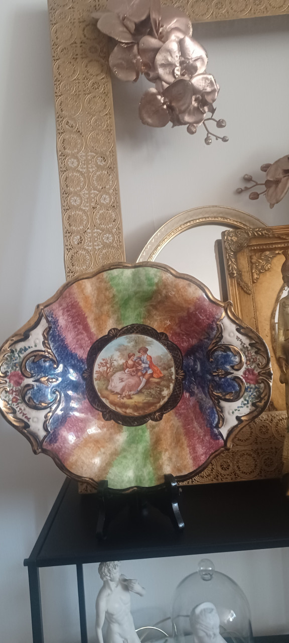 Grote schaal van FRAGONARD LIMOGES FRANKRIJK.