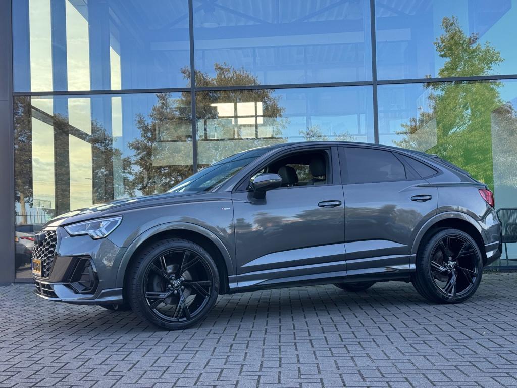 Audi Q3 sportback 35 tfsi s-line 3x * matrix led * black pack * stoelverwar