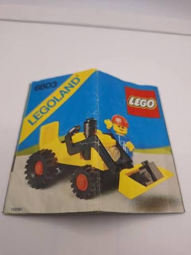 Lego 6603 Shovel Truck (2x)