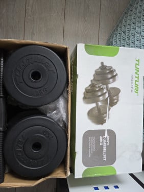 Tunturi dumbbellset 28 kg