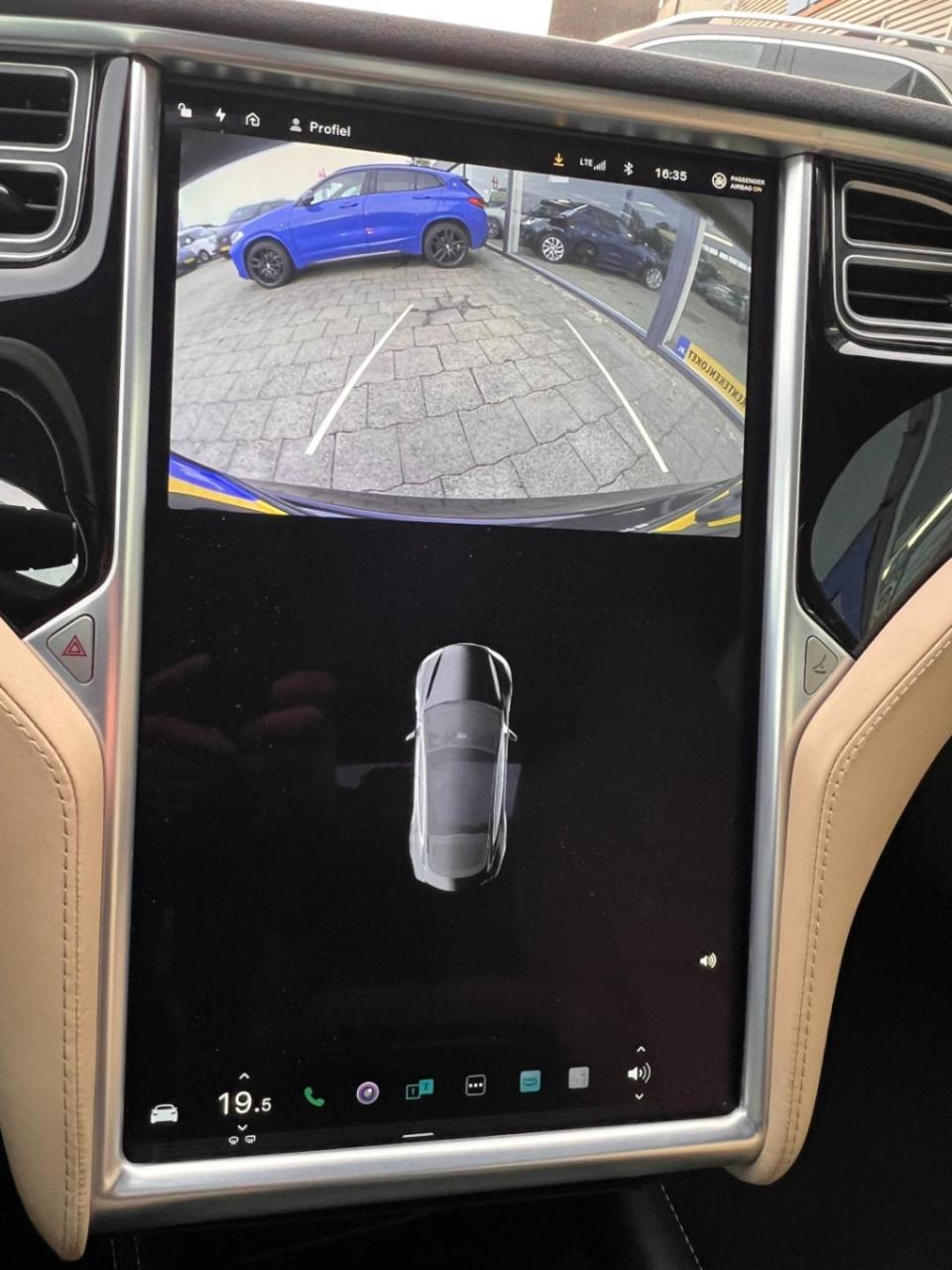 Tesla Model S 70d nieuw accupakket, leer, elektr. schuifdak, 21 inch velgen