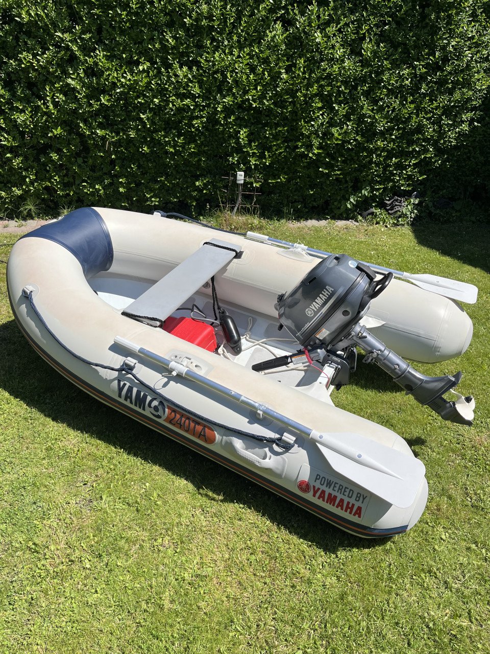 Rubberboot YAM 240TA + 6 pk Yamaha