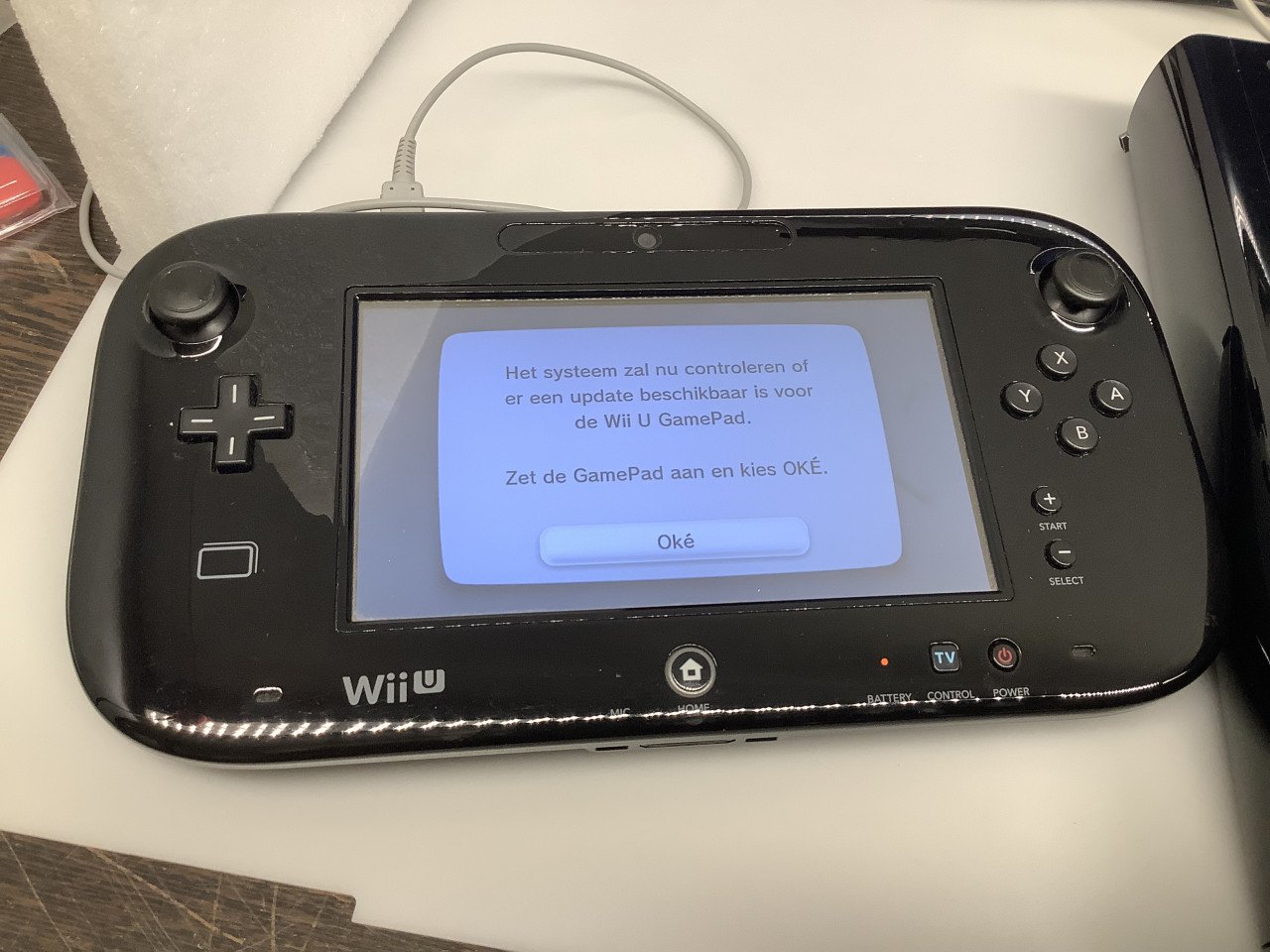 Prachtige set van de Wii U van Nintendo. Mario Kart / Splatoon+ extra