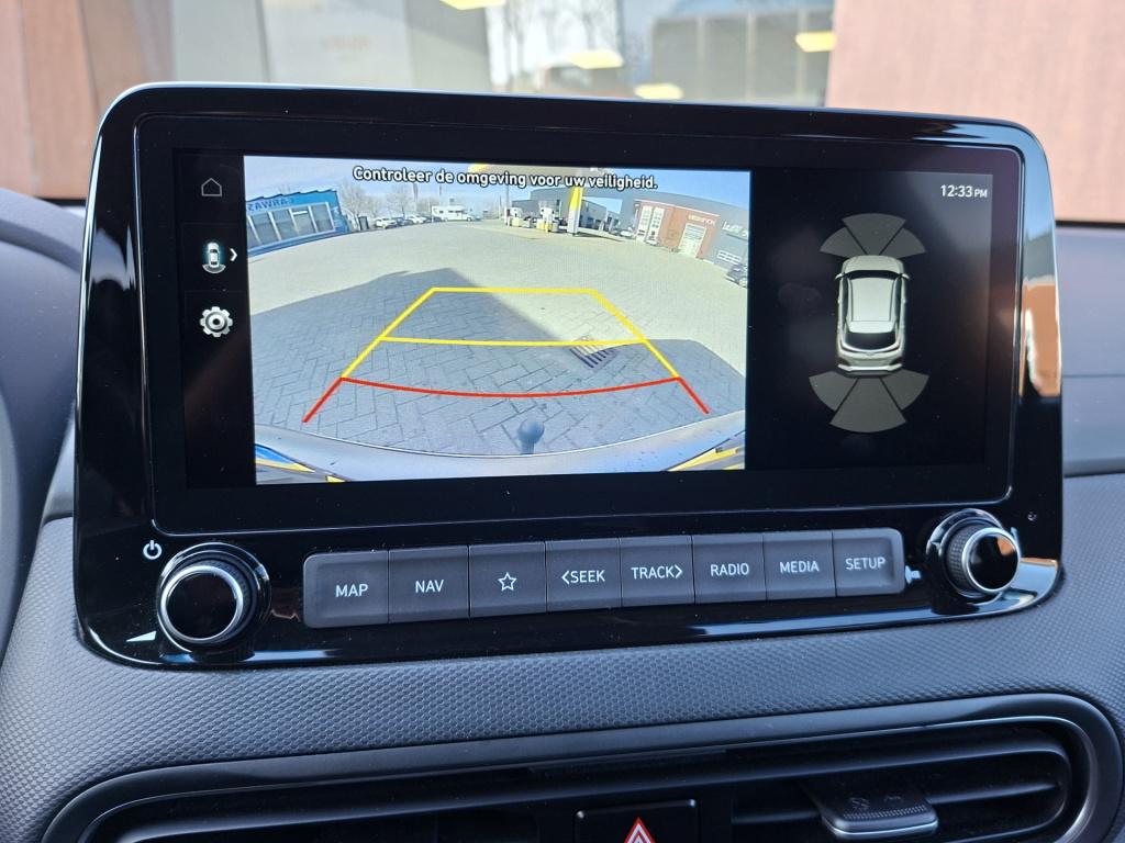 Hyundai Kona 1.6 gdi hev premium | lederen bekleding | stoel/stuur verwarmi