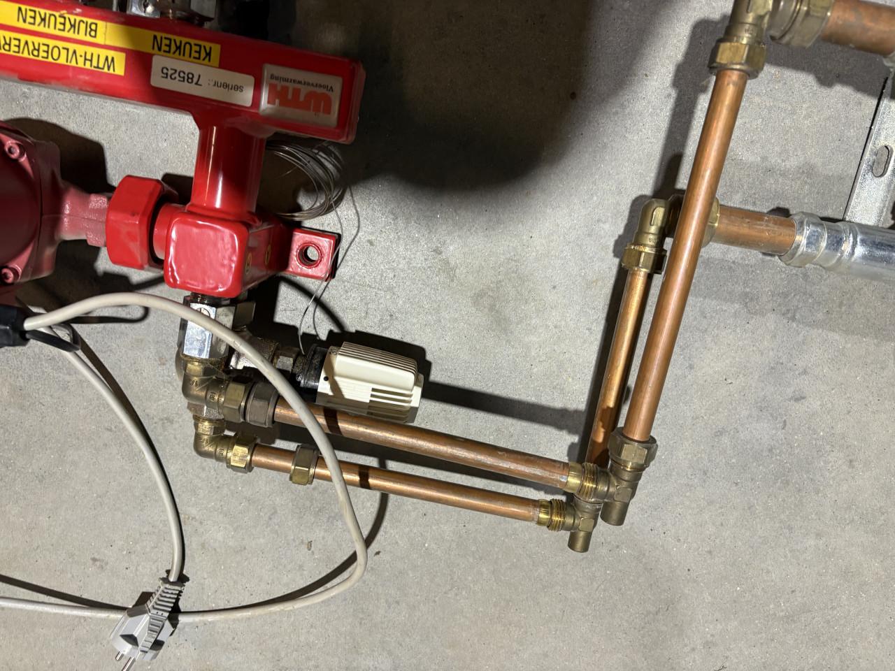 Verdeler vloer verwarming