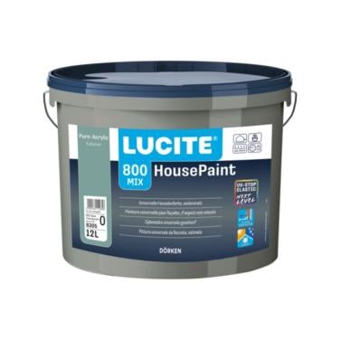 Lucite Housepaint Wit (1000-T) of Zwart (1021-T) -  5 of 12 Liter