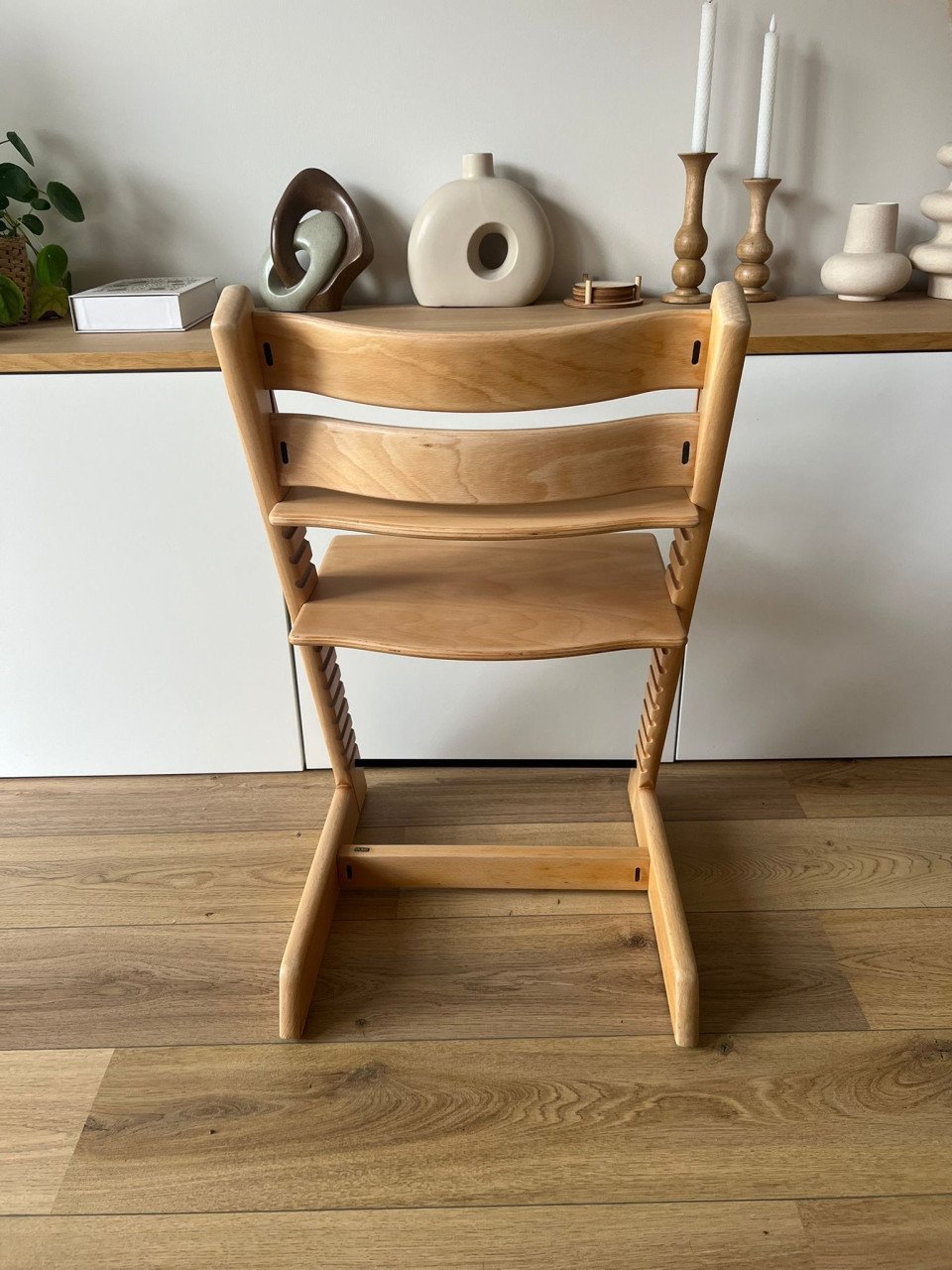 Kinderstoel Stokke Tripp Trapp naturel helemaal opgeknapt
