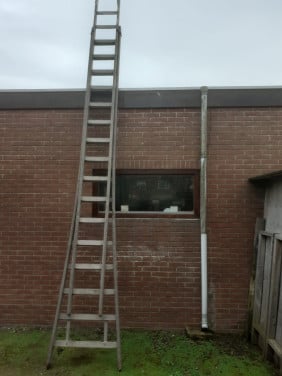 Houten ladder