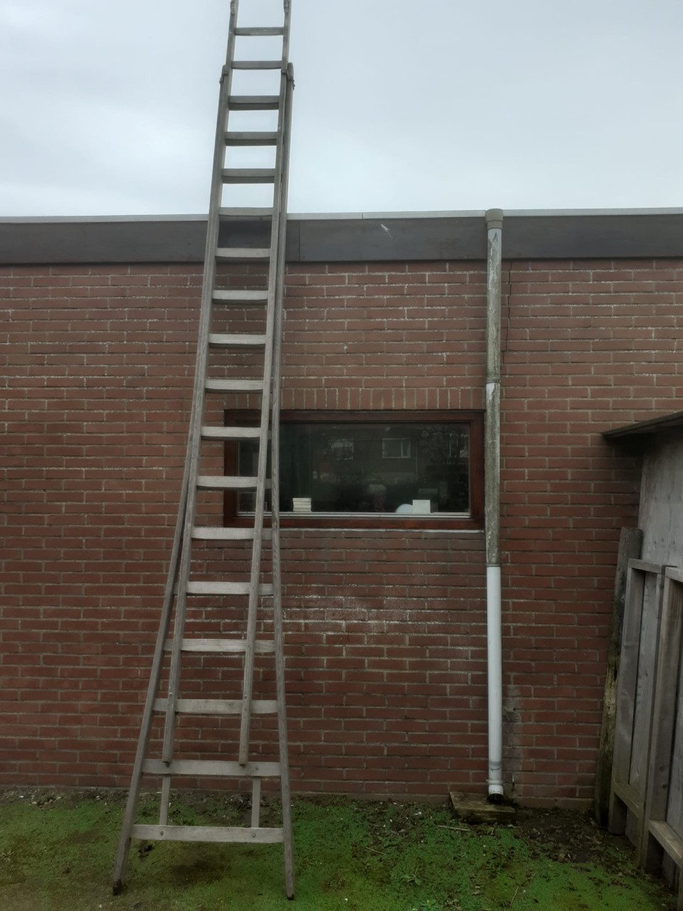 Houten ladder