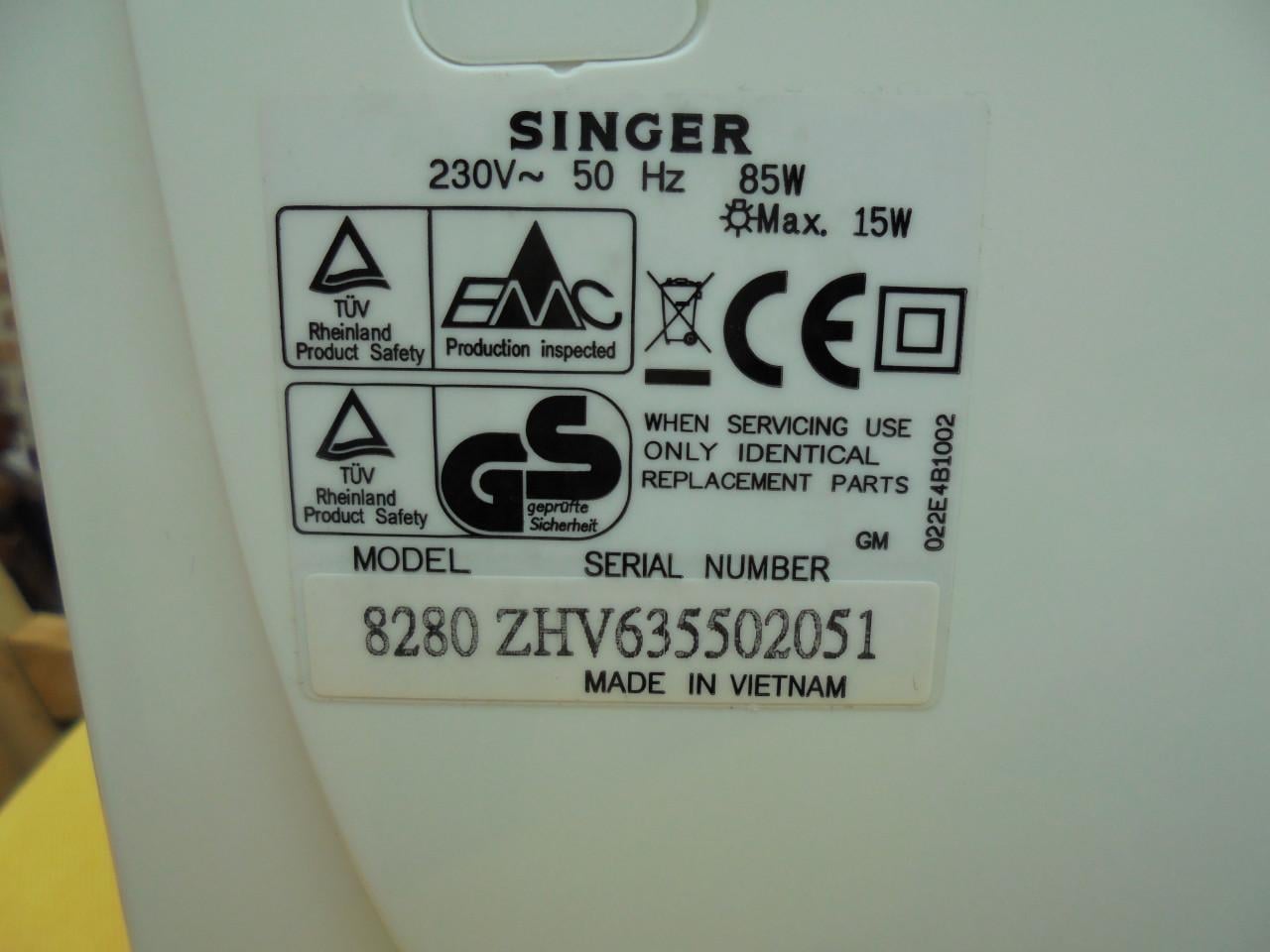 Naaimachine Singer model 8280 ZGAN