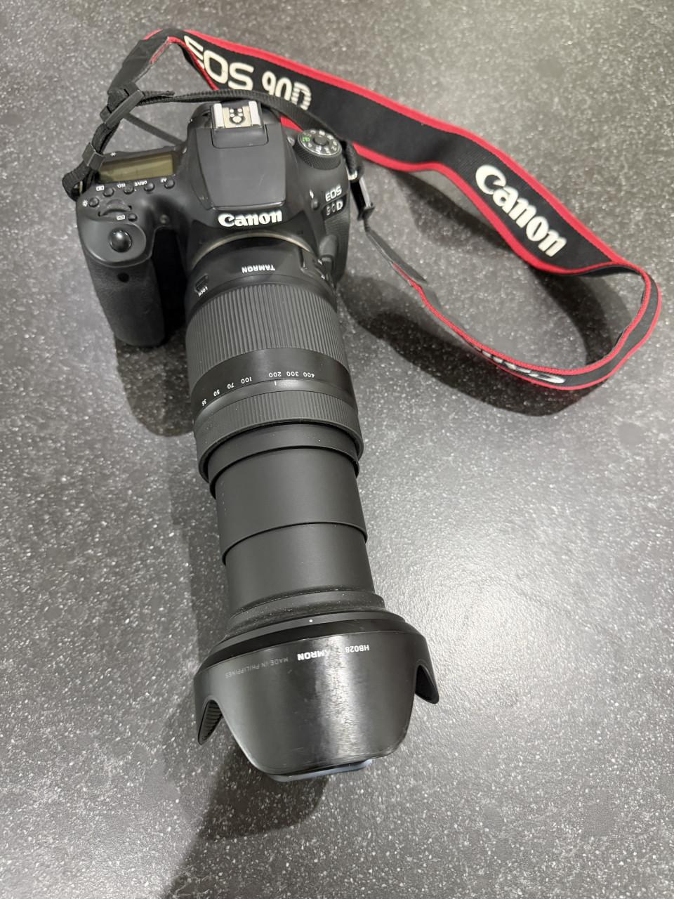 Canon EOS 90D compleet fotografiepakket, amper gebruikt