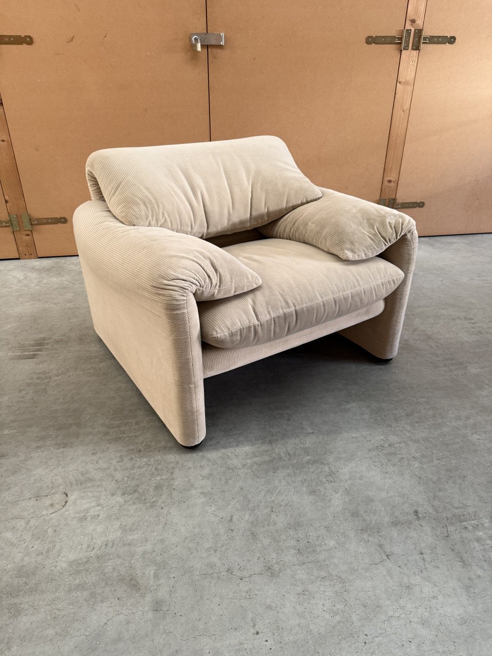Orginele Cassina Maralunga fauteuil