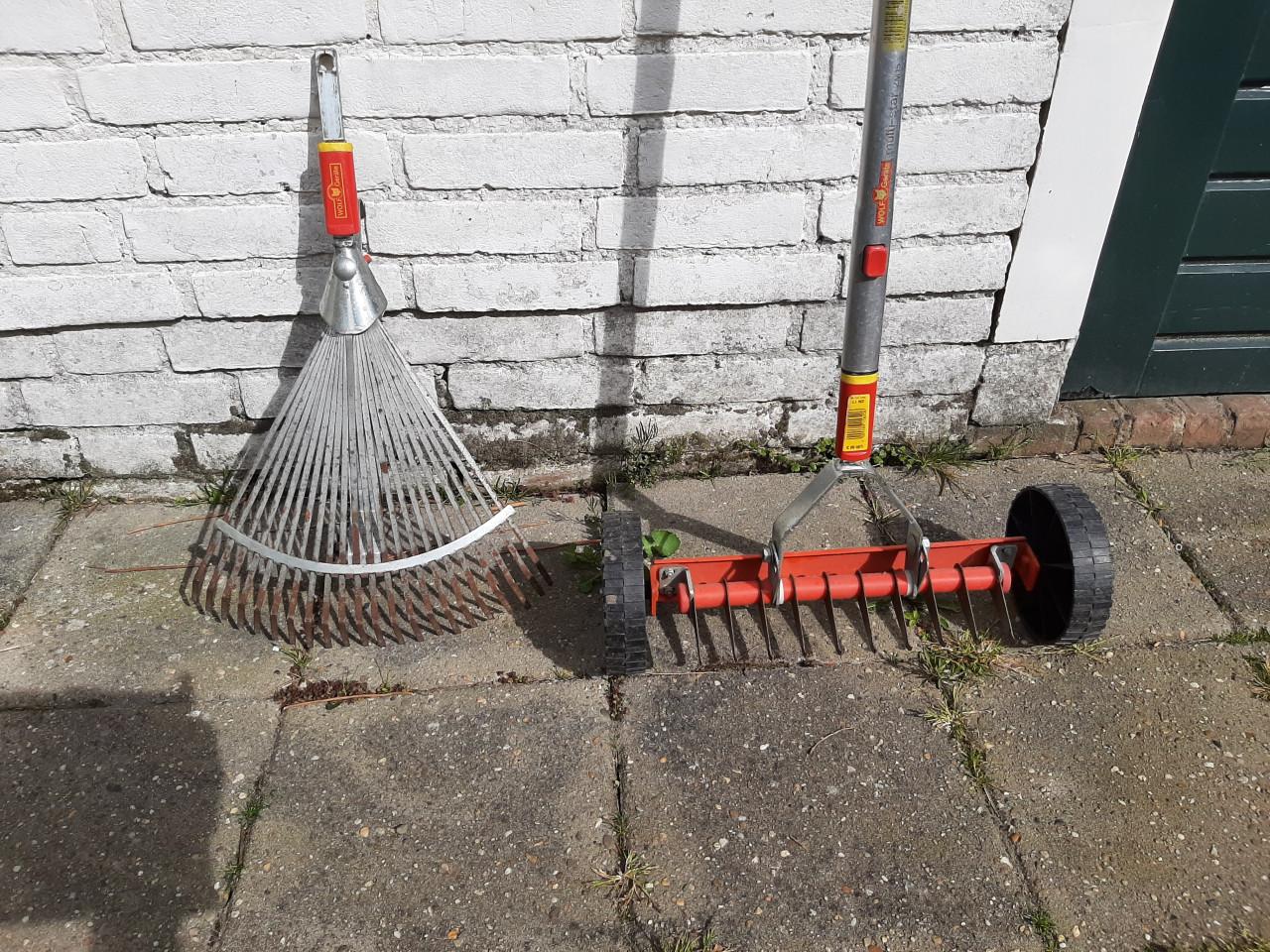 Wolf Garten Verticuteer/grashark combi.