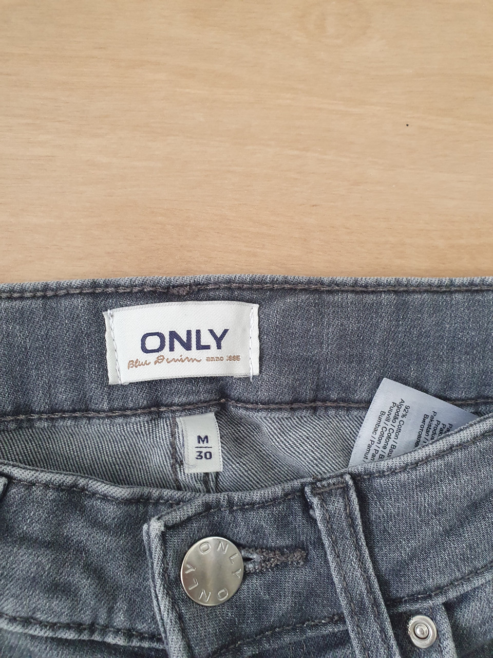 Spijkerbroek, Only, grijs