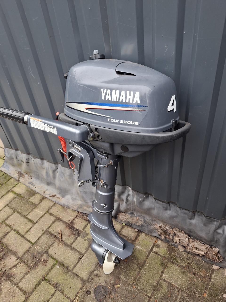 Yamaha 4pk 4 takt buitenboordmotor kortstaart topstaat!