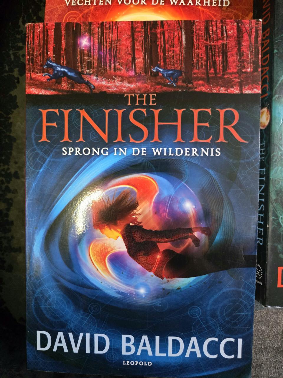 4 boeken uit de The Finisher-serie van David Baldacci.
