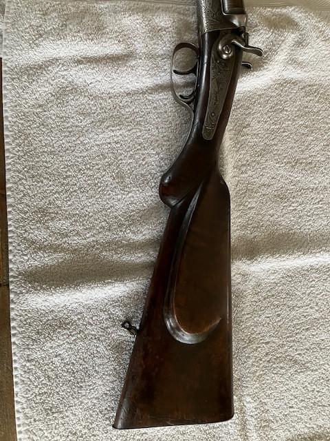 Antiek vrijgesteld Jachtgeweer uit 1850