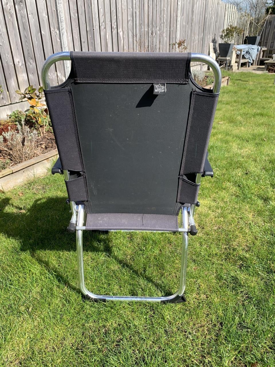 Set van twee comfortabele Bo-Camp campingstoelen