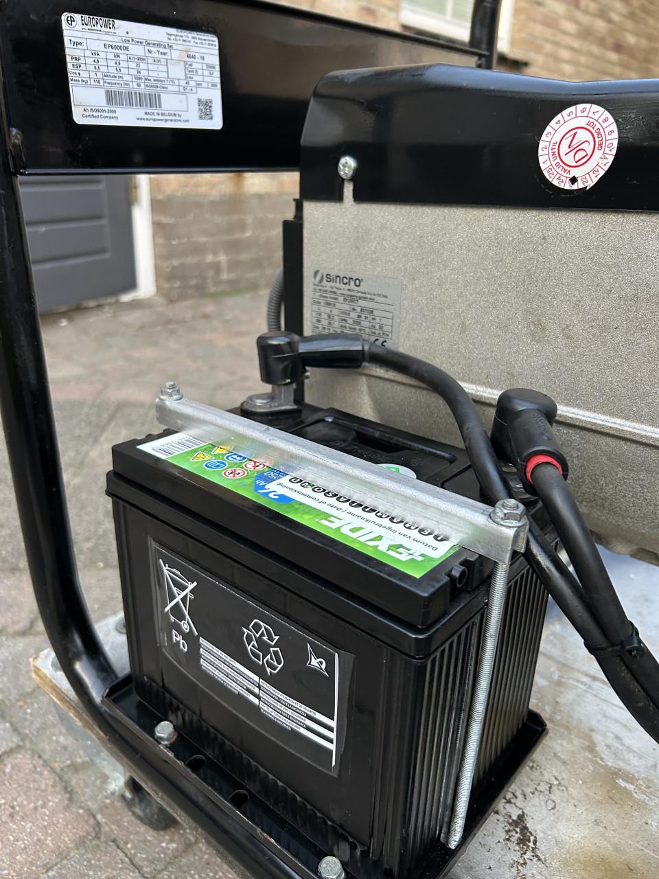 Aggregaat Europower EP6000DE Yanmar diesel