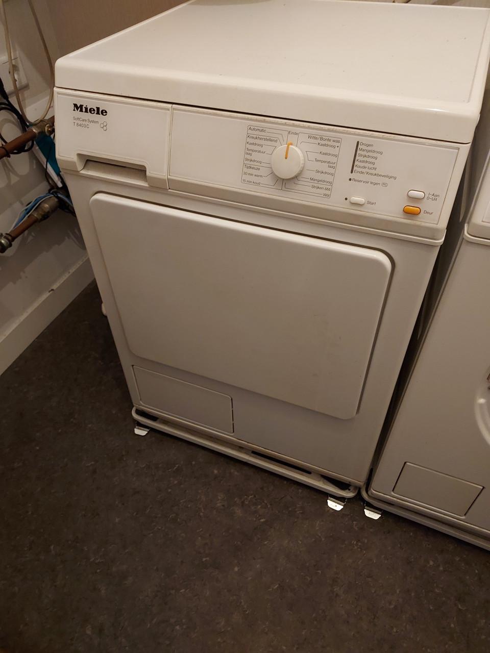 Miele wasmachine en droger