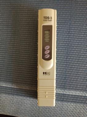 Gelijdbaar meter TDS meter (hold)