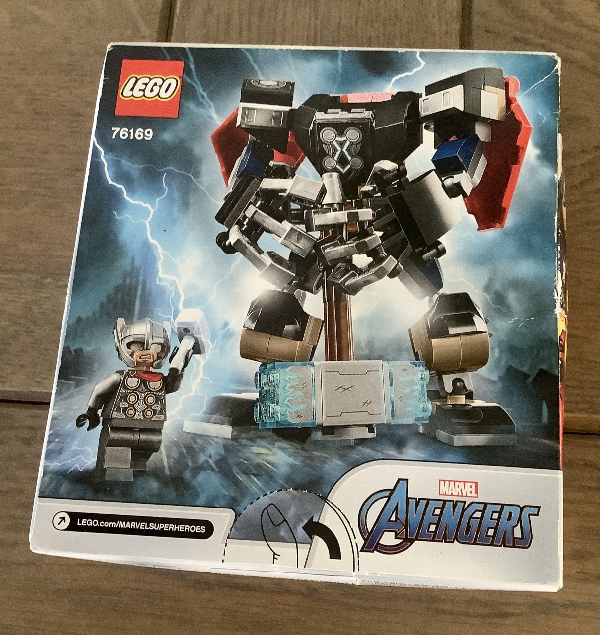 Lego Marvel Avengers nr.76169 Thor Mech Armour. Nieuw in doos.