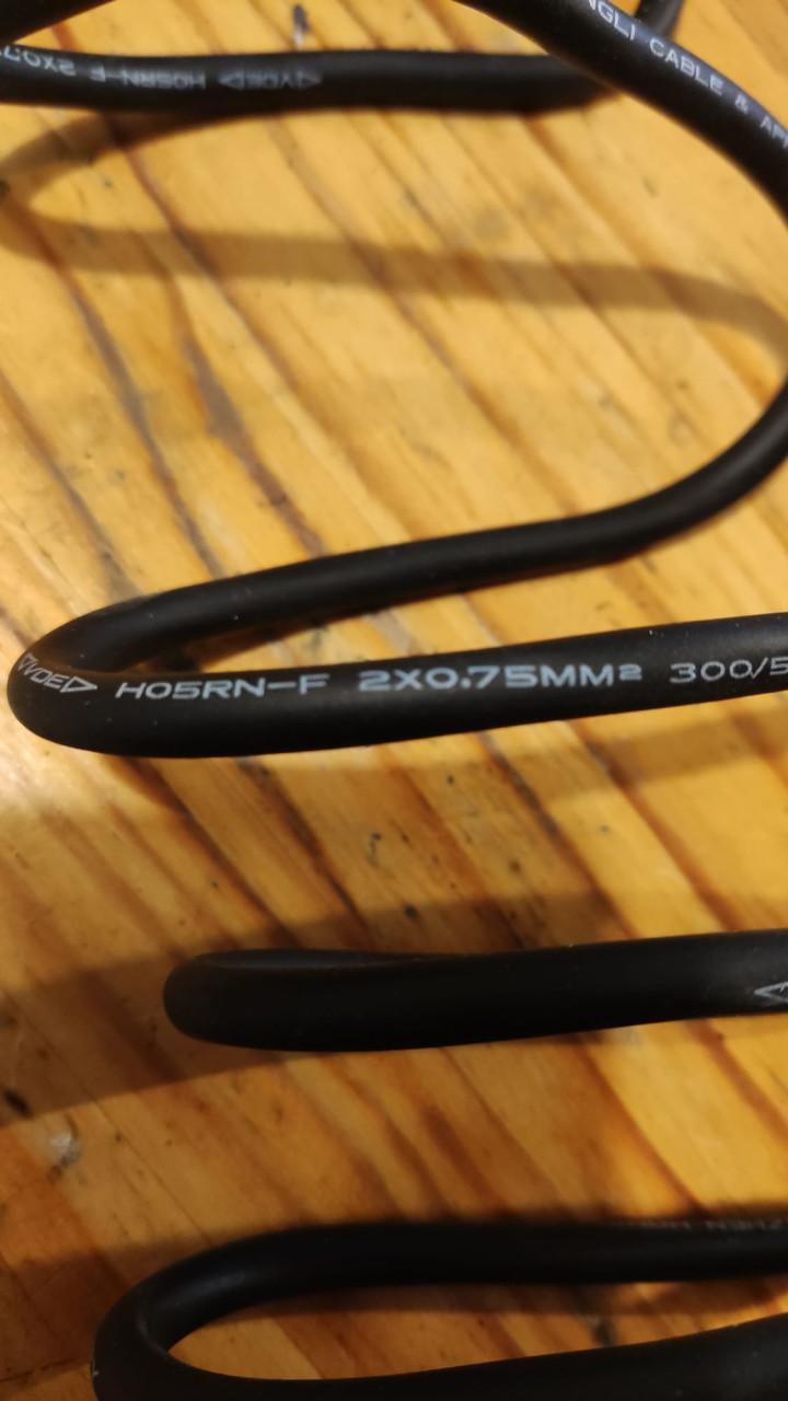 13x EU-stekker Klasse 2 + 1,4m kabel H05RN-F - Nieuw