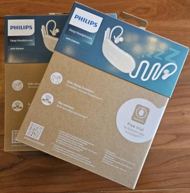 Philips Kokoon sleep headphones 2 sets
