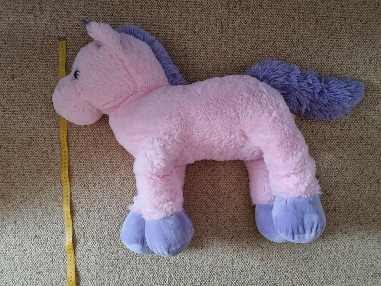 Grote knuffel unicorn