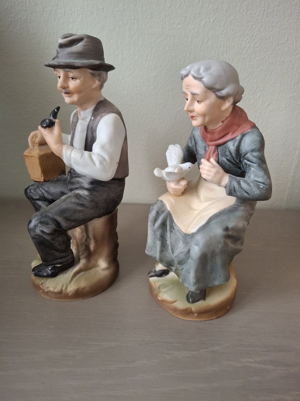 Beeldjes, 2 stuks
