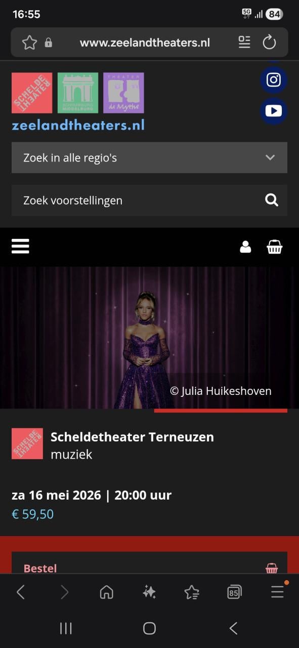 Emma Kok - Never Lose Hope 2 kaartjes a.s Zaterdag 16 Mei