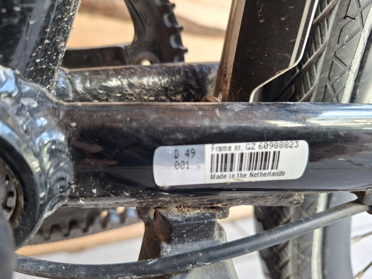 Te koop:  gazelle ultimate S8 damesfiets.