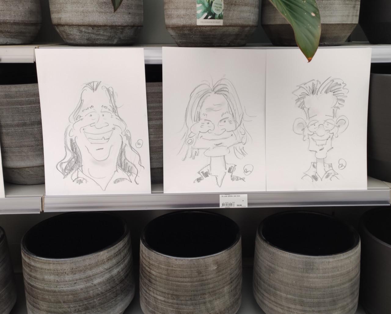 Leuk voor uw feest: laat karikaturen tekenen!