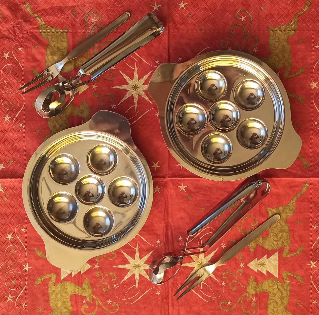 RVS Escargots set - €0,5 !