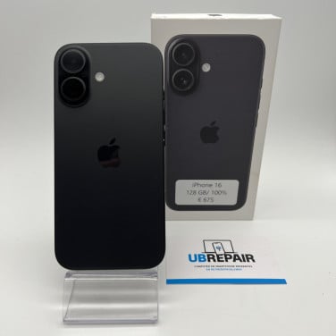 Apple iPhone 16 128GB Zwart