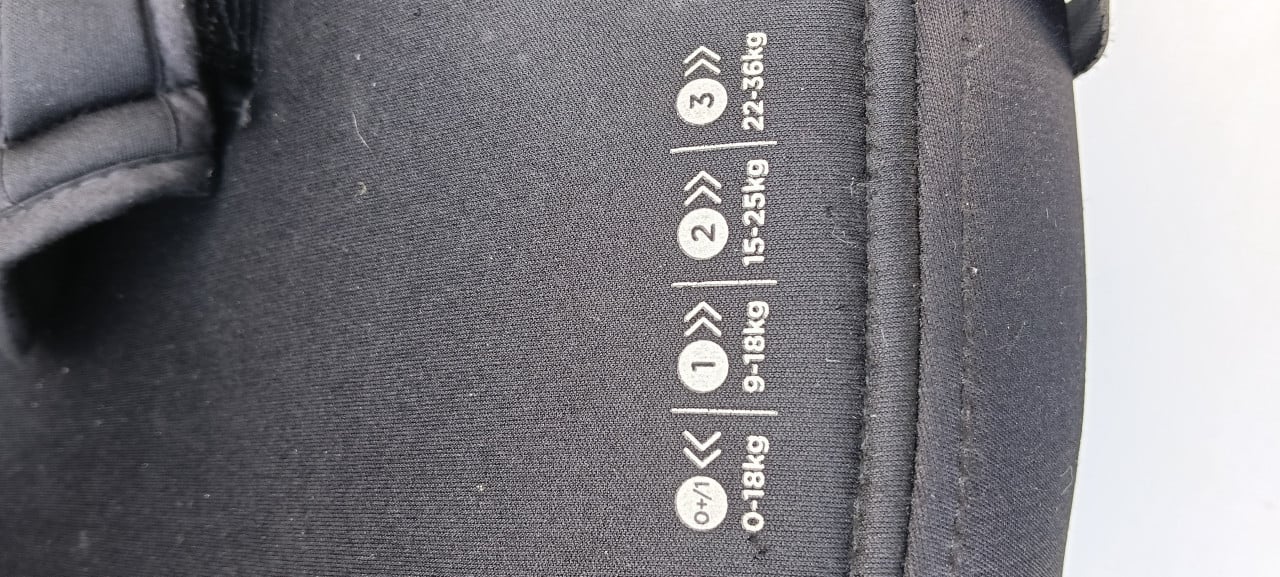Autostoel 0-36 kilo