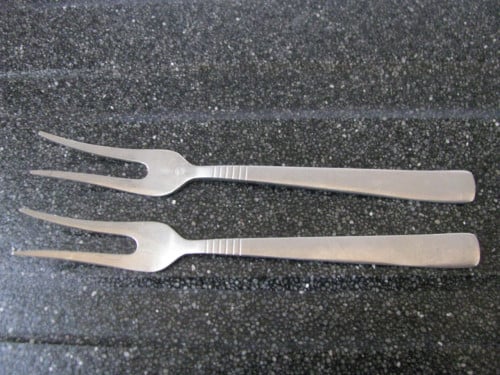 2 Vleesvorkjes.