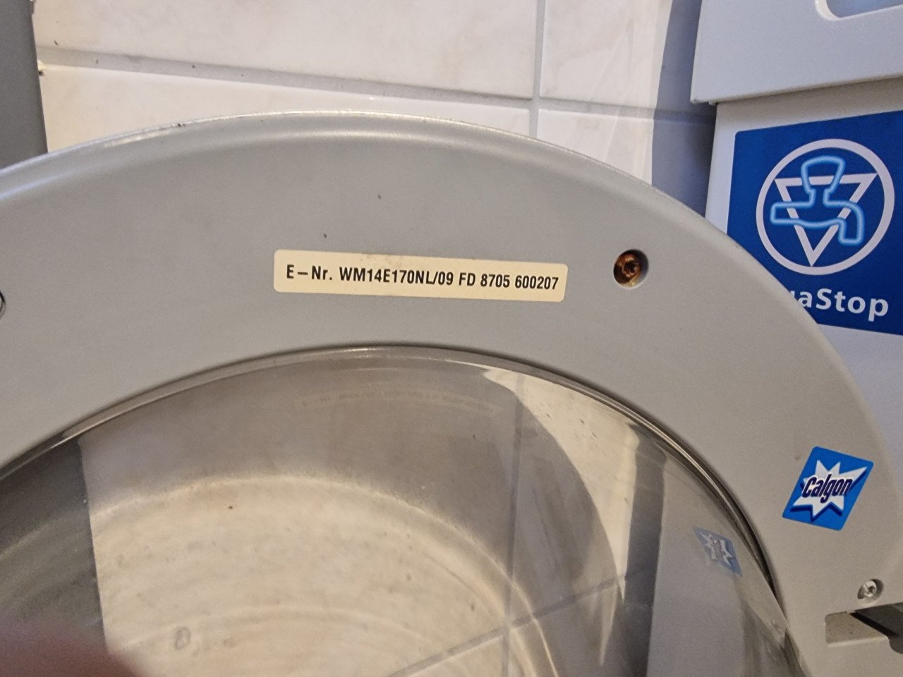 Siemens wasmachine