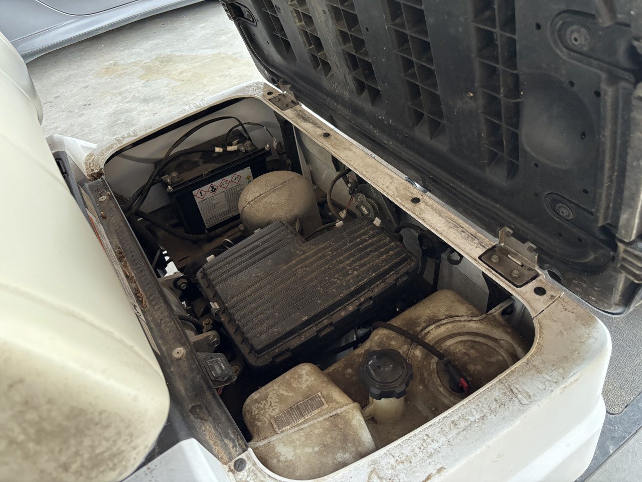 Yamaha golfkar met benzinemotor