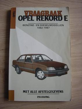 Vraagbaak Opel Rekord E