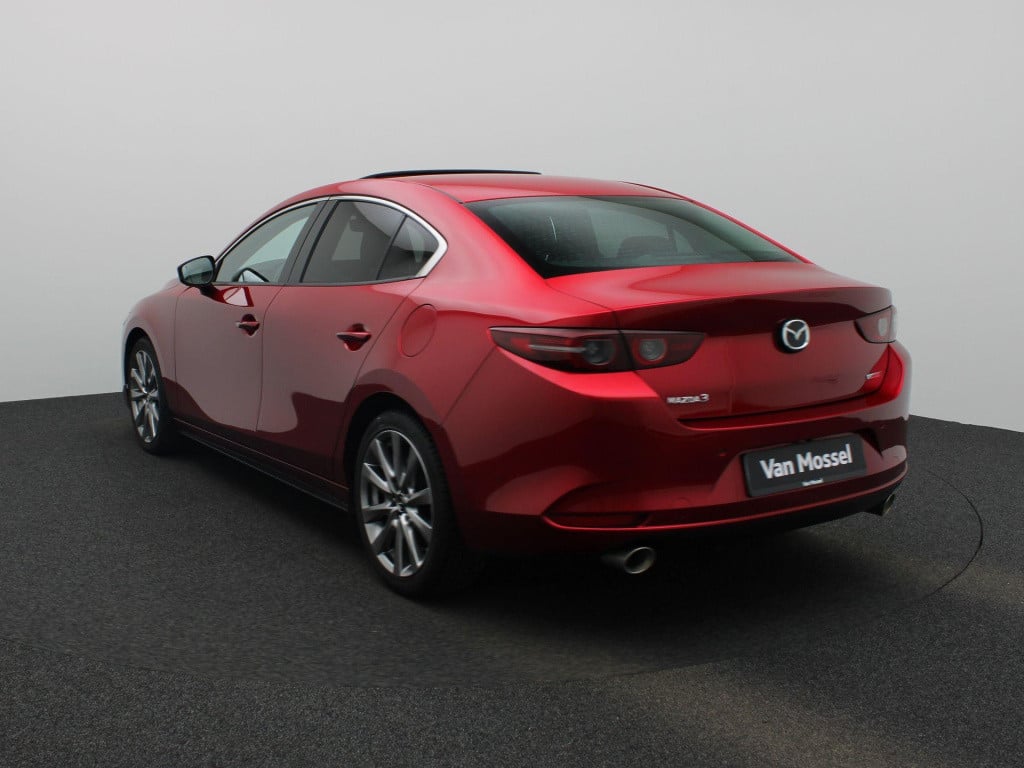 Mazda 3 2.0 e-skyactiv-x luxury | automaat | schuif dak | 360 camera | appl
