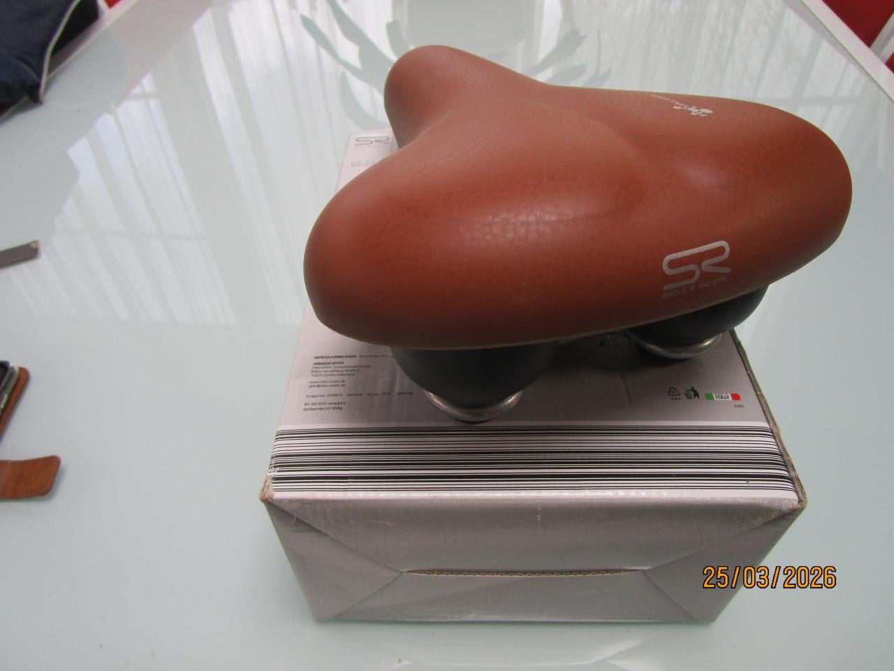 Fietszadel gel trekking