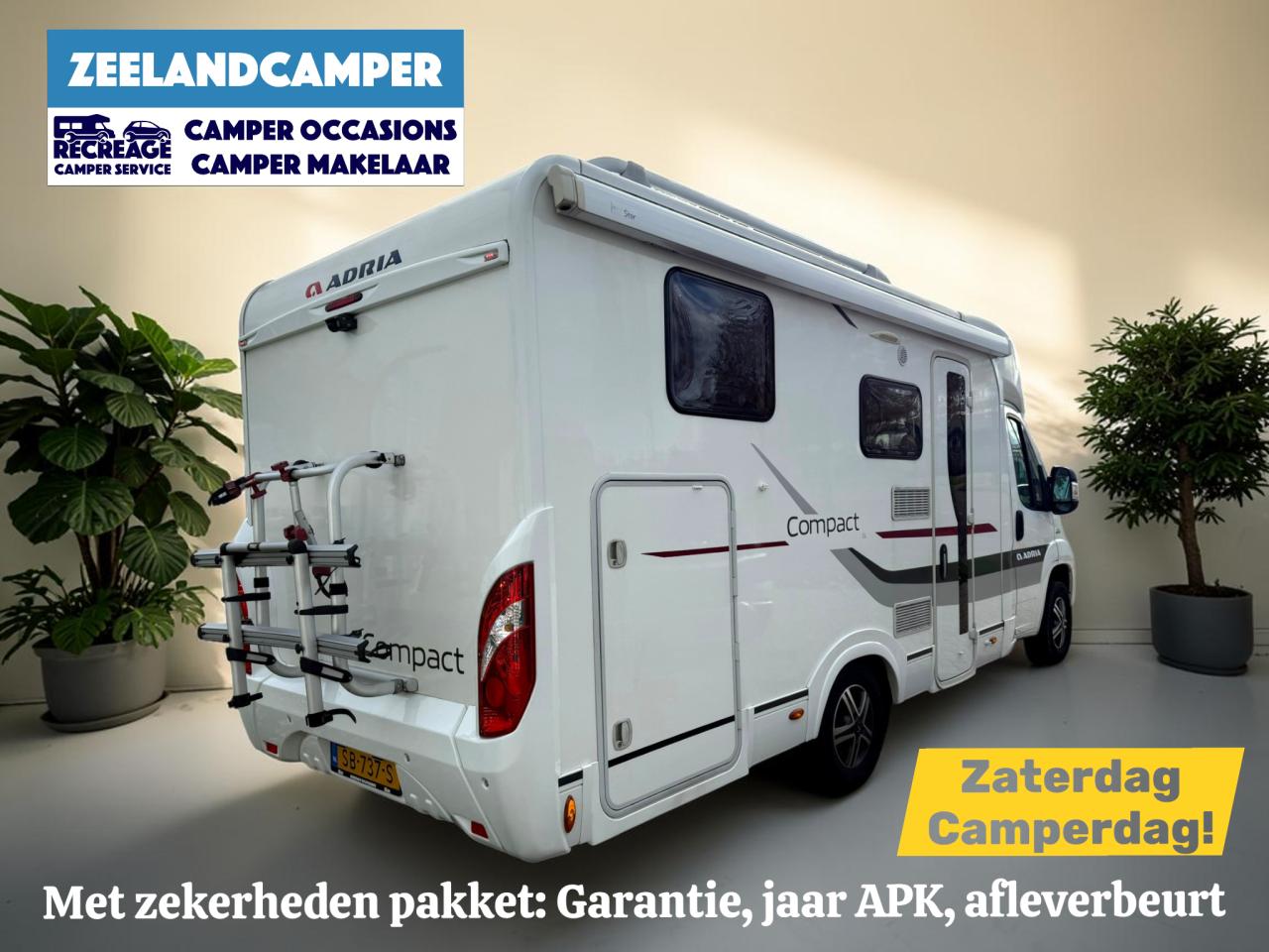 Adria Compact SL - Compacte camper vol comfort en vrijheid! jaar apk, beurt