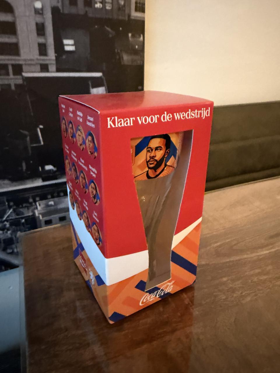 Nieuw coca cola glas Memphis Depay