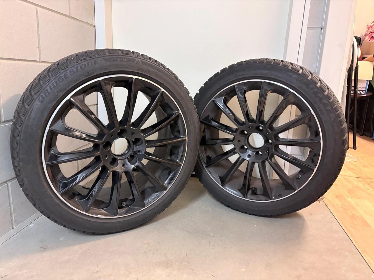 Mercedes A klasse W177 4x 18 inch velgen incl. Winterbanden