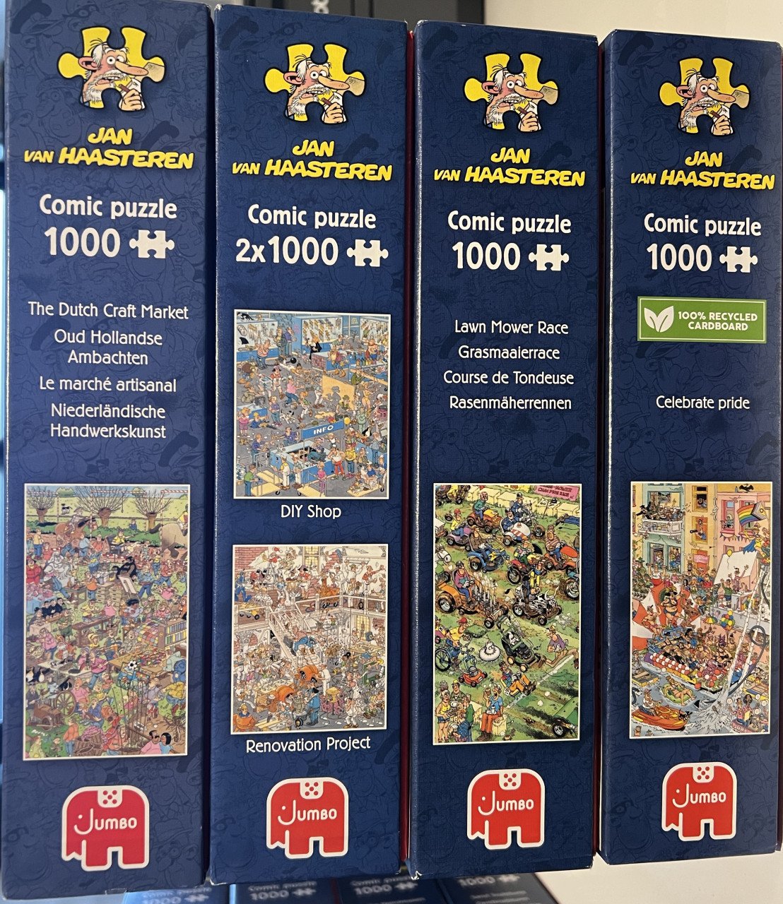Jan van Haasteren - 9 verschillende puzzels